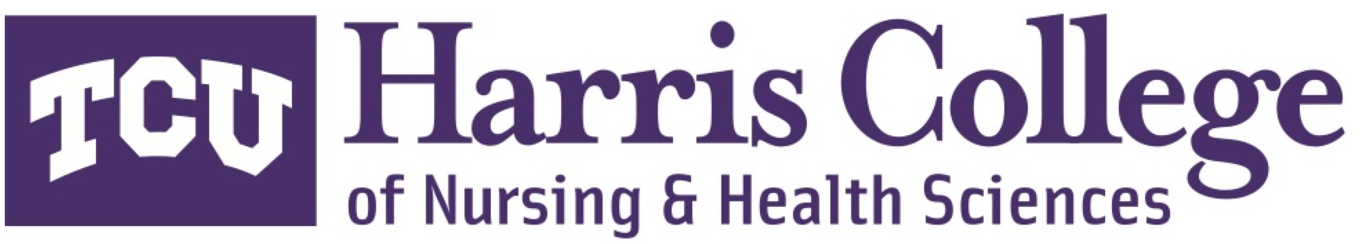 TCU Harris college logo